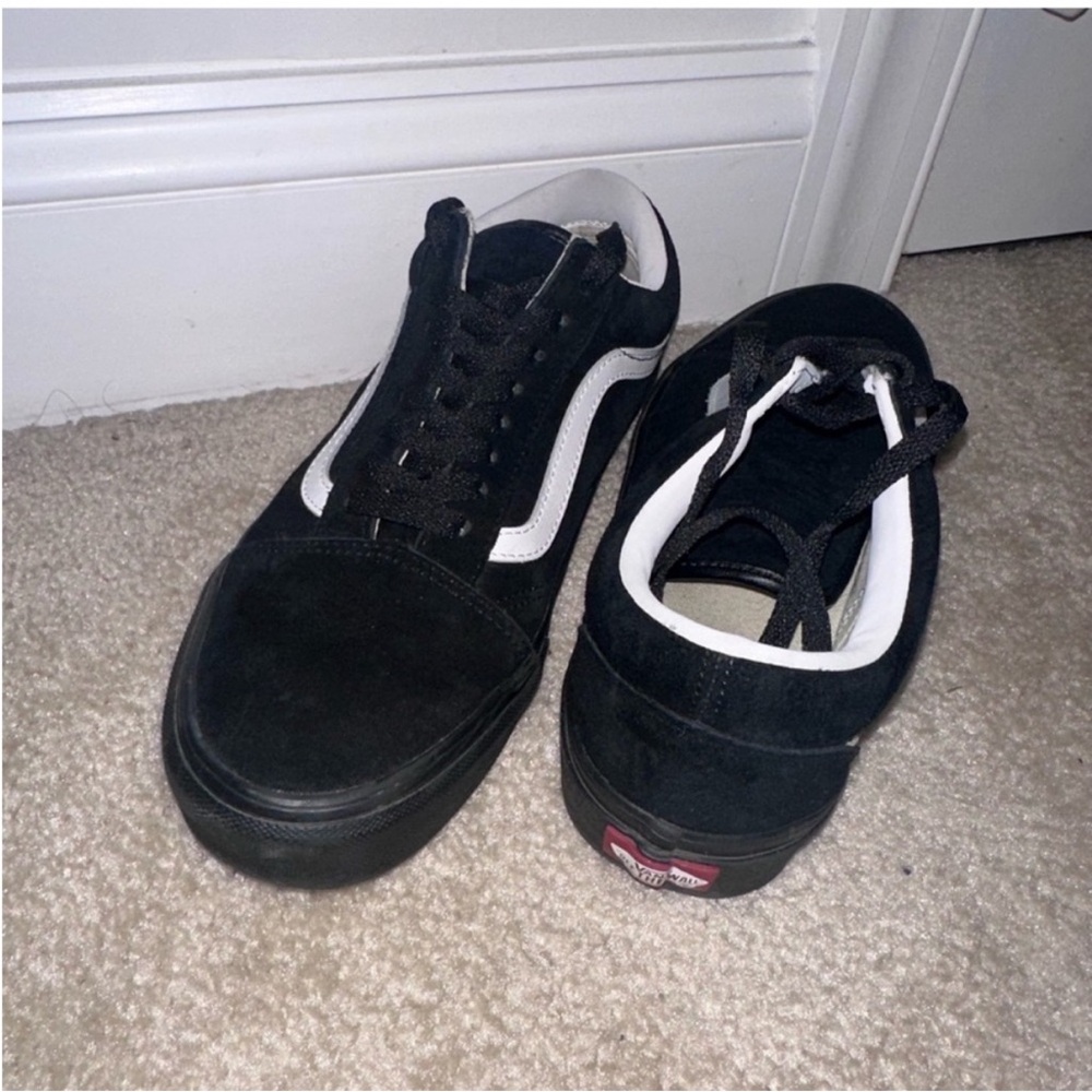Vans Classic Black and White Low-Tops